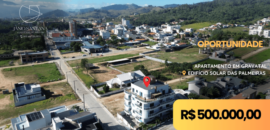 Apartamento 102 Solar das Palmeiras – Gravatal/SC