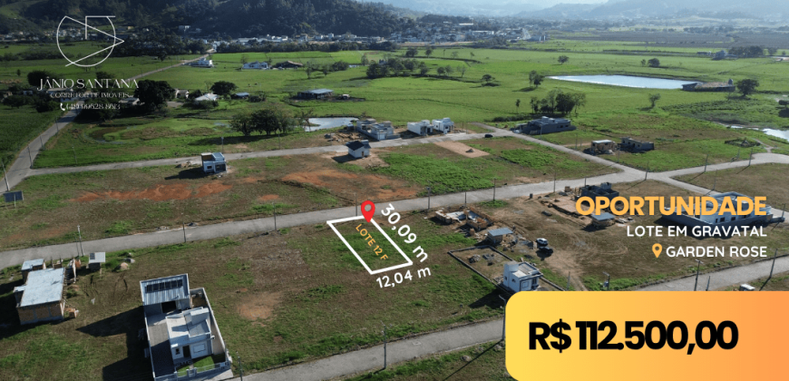 Lote Garden F12 – Gravatal/SC