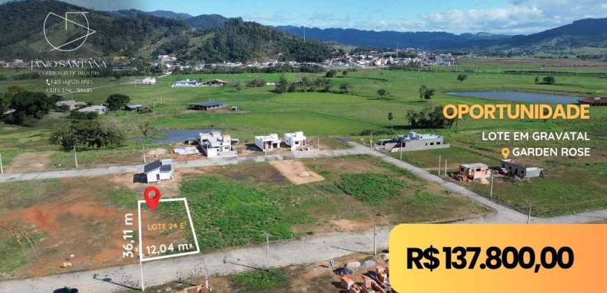Lote Garden E24 – Gravatal/SC