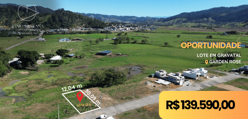 Lote Garden D12 – Gravatal/SC