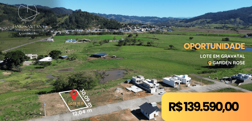 Lote Garden D10 – Gravatal/SC