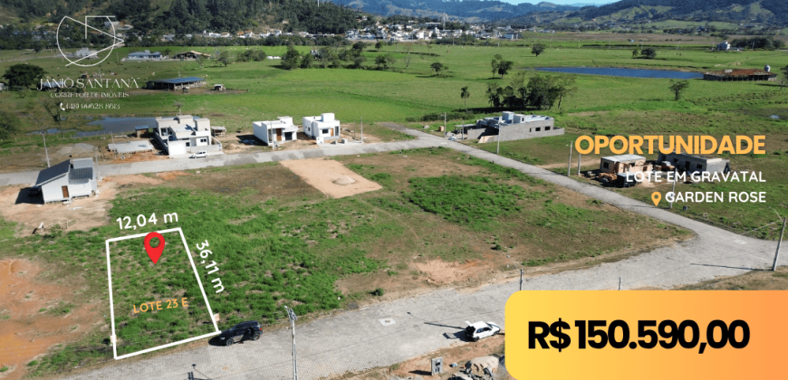Lote Garden E23 – Gravatal/SC