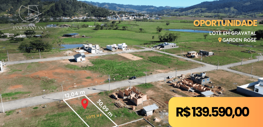 Lote Garden F11 – Gravatal/SC