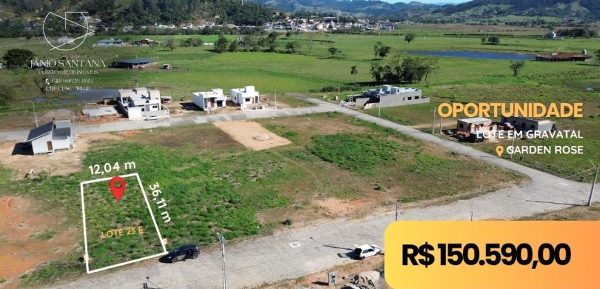 Lote Garden E23 – Gravatal/SC