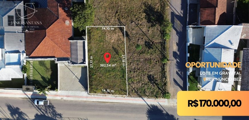 Lote Rua Núncio Bez – Gravatal/SC